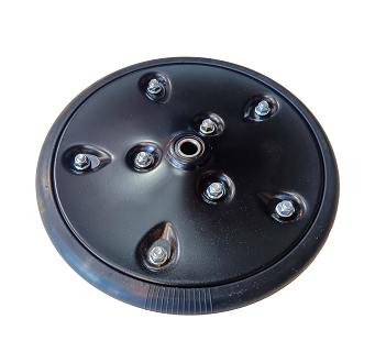 12" Rubber Closing Wheel with Steel Rim P-AP39968M
