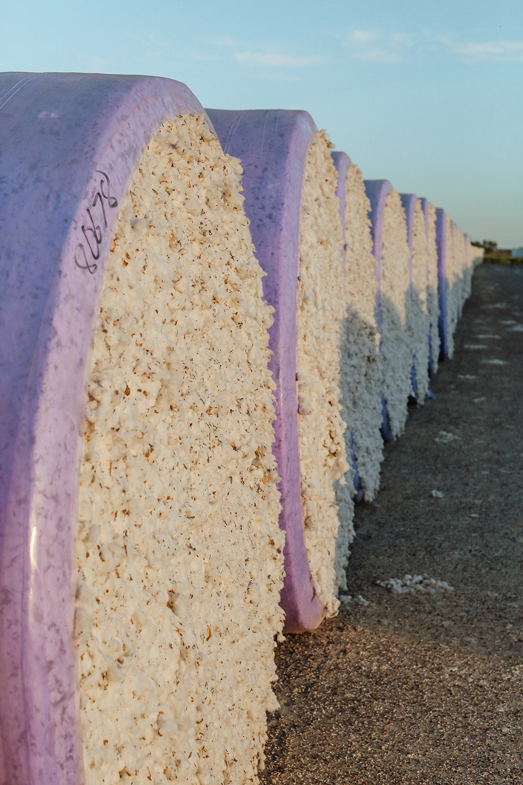 Cotton Module wrap with RFID tags and Sticky layer | Plant & Pick ...