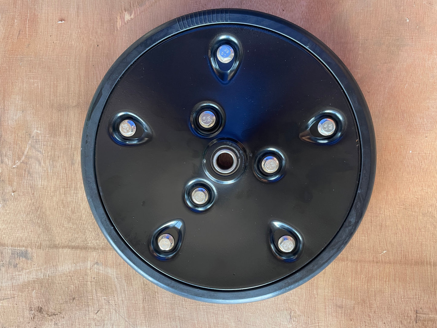 12" Rubber Closing Wheel with Steel Rim