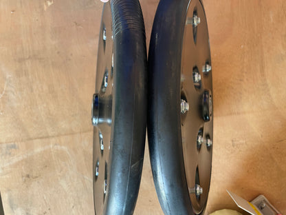 12" Rubber Closing Wheel with Steel Rim