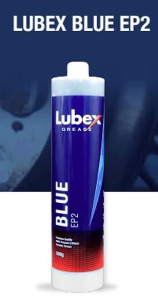Lubex Blue Grease EP2 500g (Screw on) LXBLUE2-500H